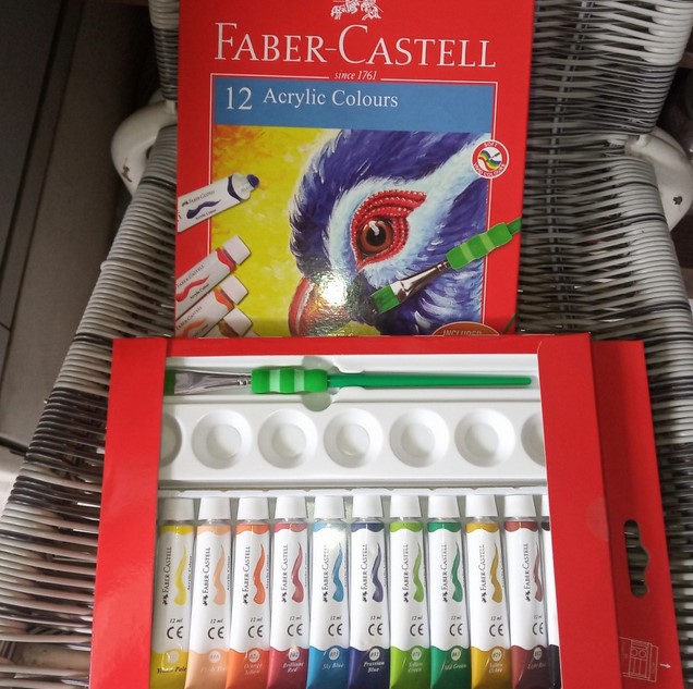 Harga Cat Akrilik Faber Castell