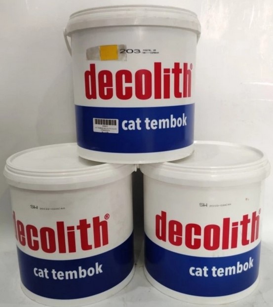 Harga Cat Decolith Tembok Interior dan Exterior